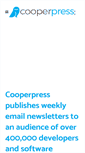 Mobile Screenshot of cooperpress.com